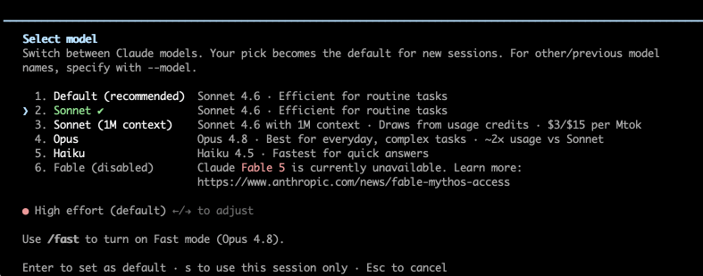 Still waiting for the Sonnet 5 to show up in the model selector on my Mac 👀